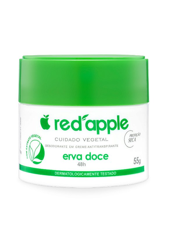 Desodorante Antitranspirante em Creme Erva Doce