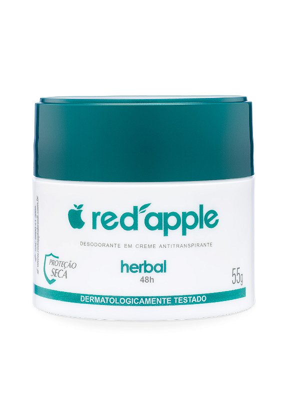 Desodorante Antitranspirante em Creme Herbal