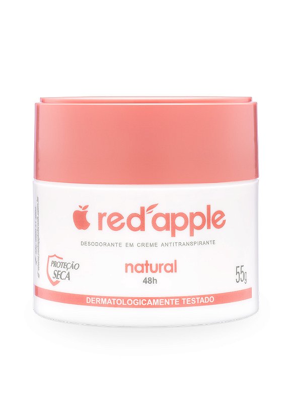 Desodorante Antitranspirante em Creme Natural