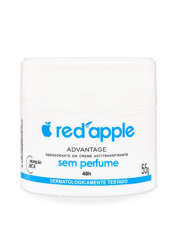 Desodorante Antitranspirante em Creme Sem Perfume
