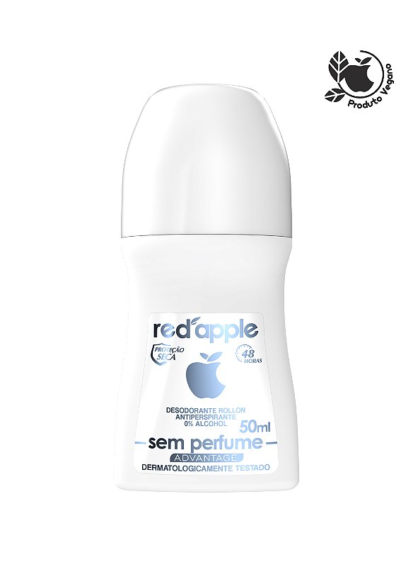Desodorante Antitranspirante Roll-On - Sem Perfume
