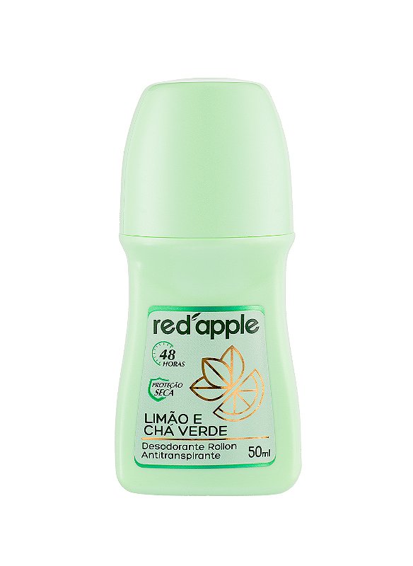 Desodorante Antitranspirante Roll-On -  Limão e Chá Verde