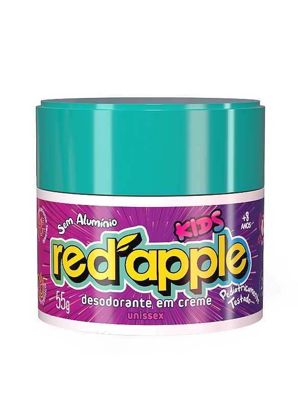 Desodorante em creme Red Apple Kids