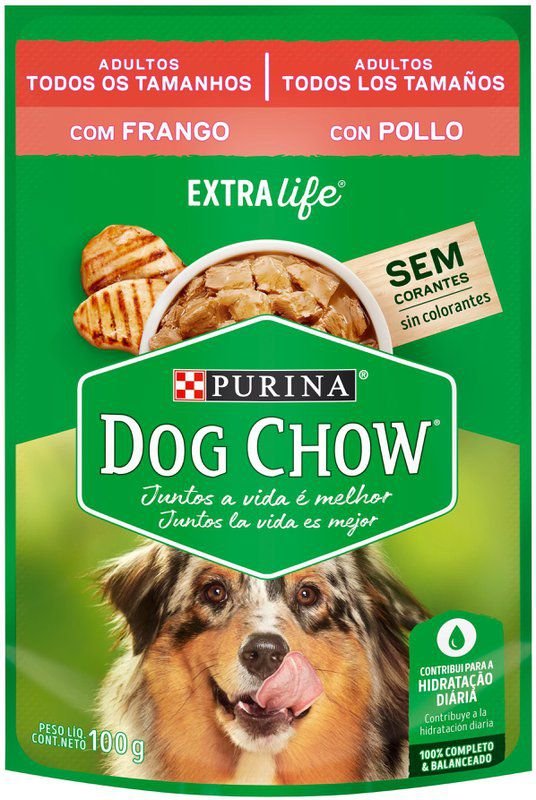 Caixa Sachê Purina Dog Chow Adulto Todos Tamanhos Carne 100g - Outros Pets  - Magazine Luiza