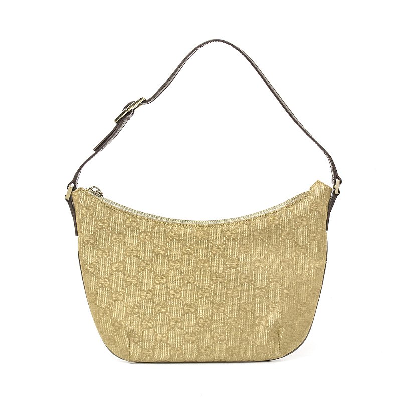 GUCCI  Bolsa Gucci Couro Creme - Trash Chic