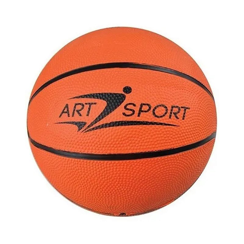 Bola de Basquete Borracha Medida 33cm - Art Sport em Promoção na