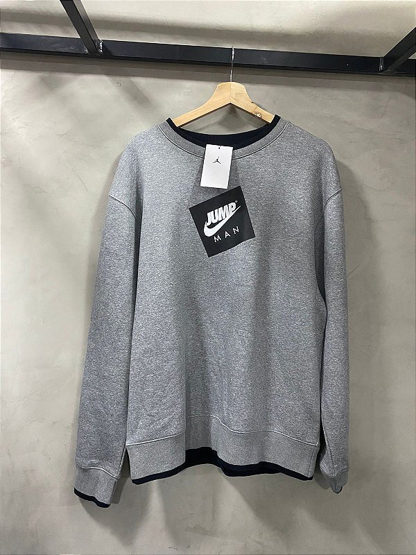 Nike Air Jordan Jumpman Cinza Moletom Jordan Cinza Nike Air Jordan