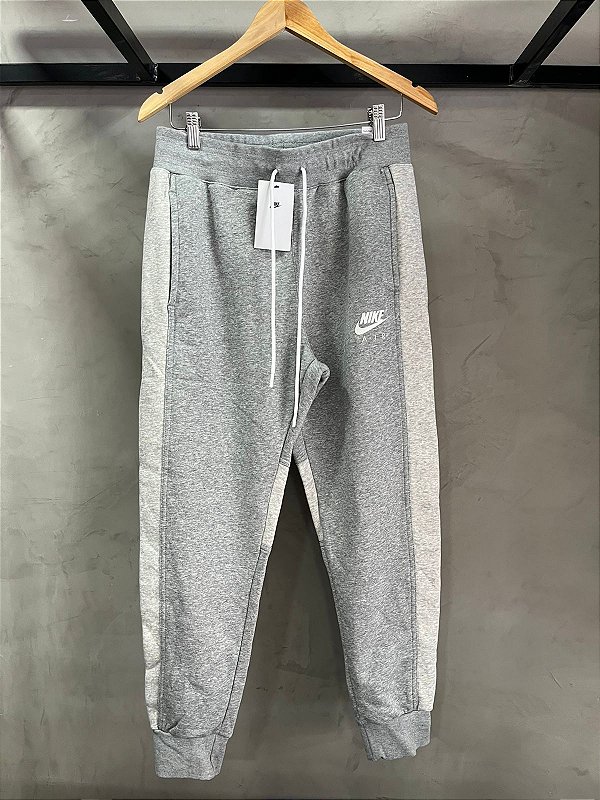 CALÇA NIKE AIR MOLETOM CINZA JNoriginalshop