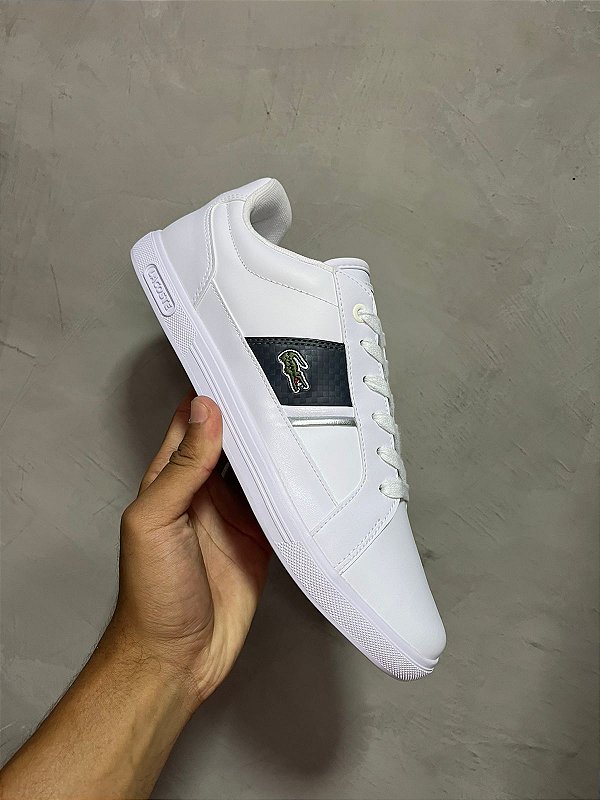 Europa Sapatilhas Lacoste TENIS LACOSTE EUROPA (BRANCO/CHUMBO