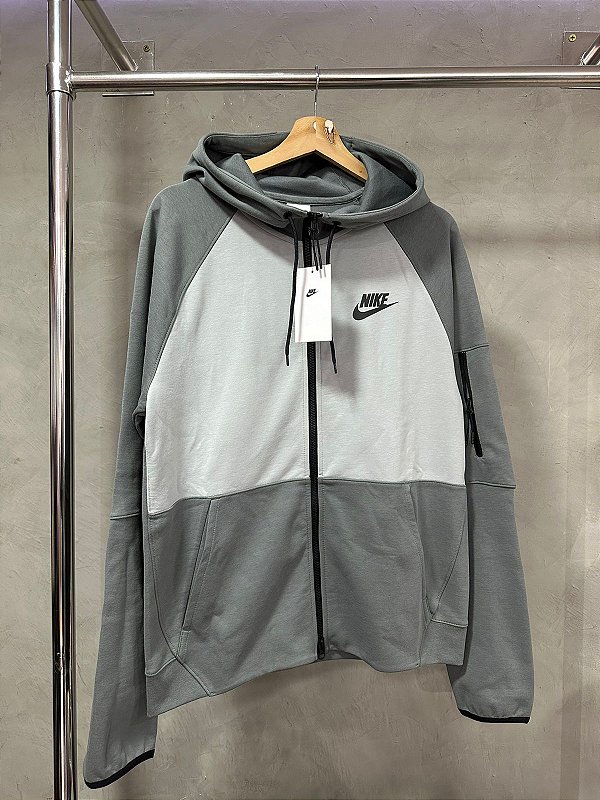 Pullover nike Tech Fleece cinza - JNoriginalshop