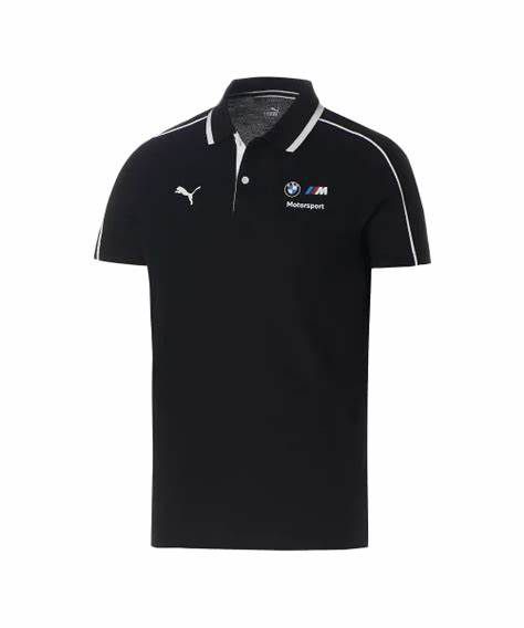CAMISA POLO PUMA BMW MOTORSPORT (PRETO) JNoriginalshop