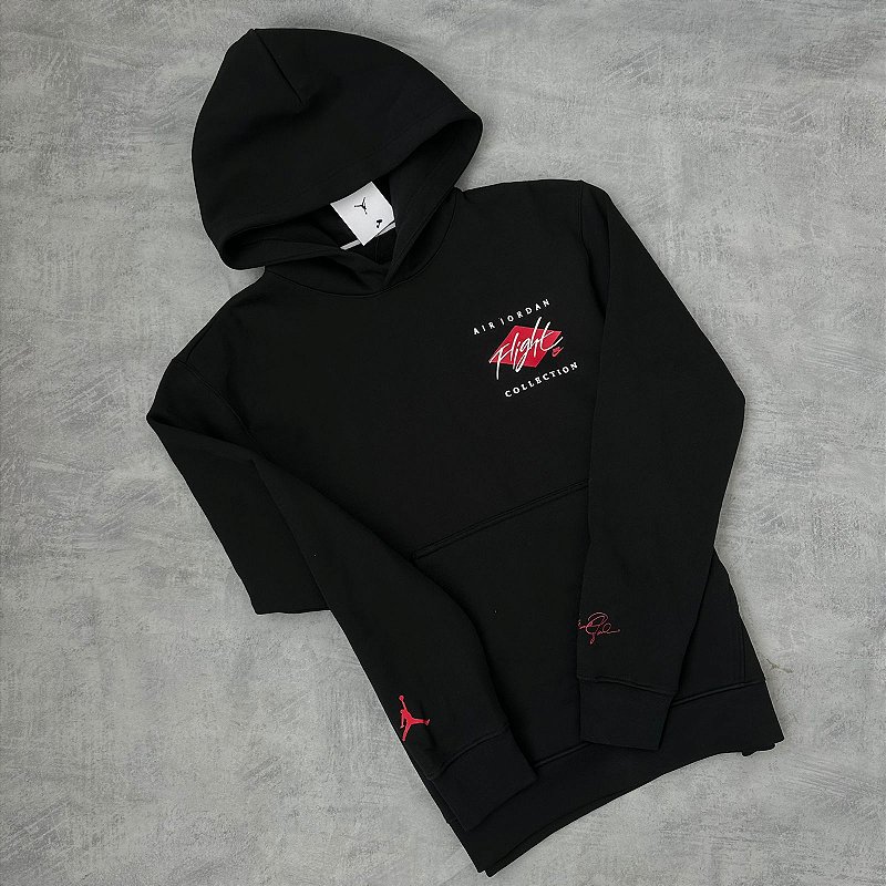 Moletom Jordan Flight Colletion - Preto - JNoriginalshop