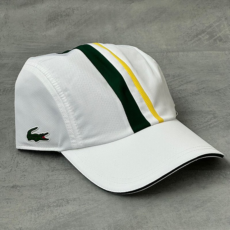 BONÉ LACOSTE FAIXA (SELEÇÃO BRASILEIRA) - JNoriginalshop