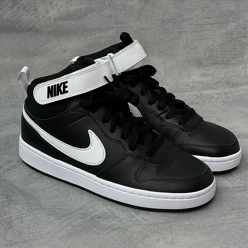 Nike Court Borough Mid 2- Preto - JNoriginalshop