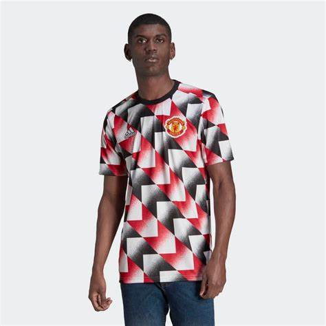 Camisa Manchester United adidas Pré-jogo 2022/2023 -h56682