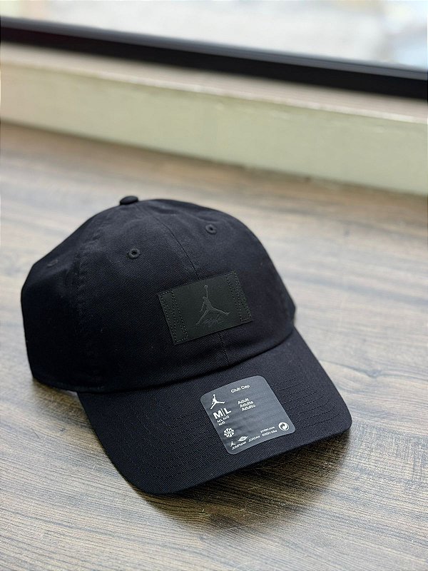 Bone Jordan Script Boné Jordan Club Fight All Black - JNoriginalshop