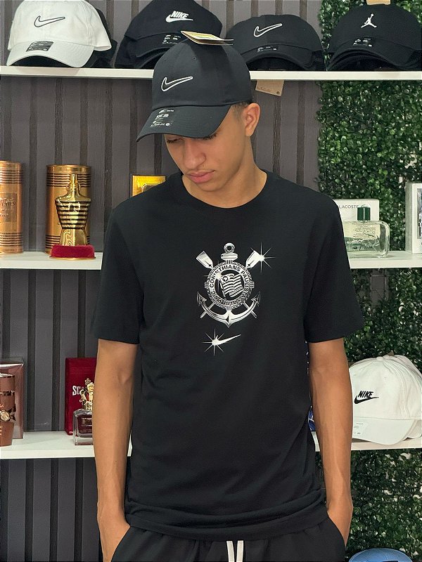 Camiseta Nike Corinthians Crest Masculina - JNoriginalshop