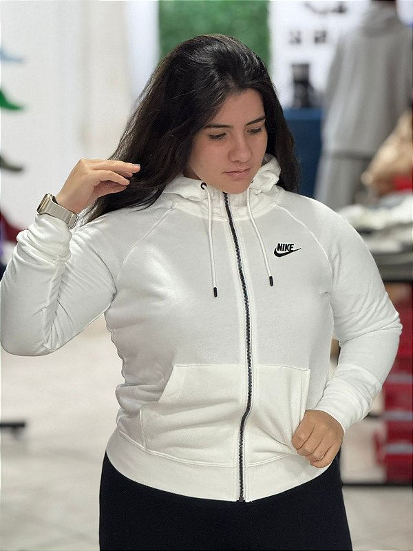 Jaqueta nike sportwear essential Feminina Branca JNoriginalshop