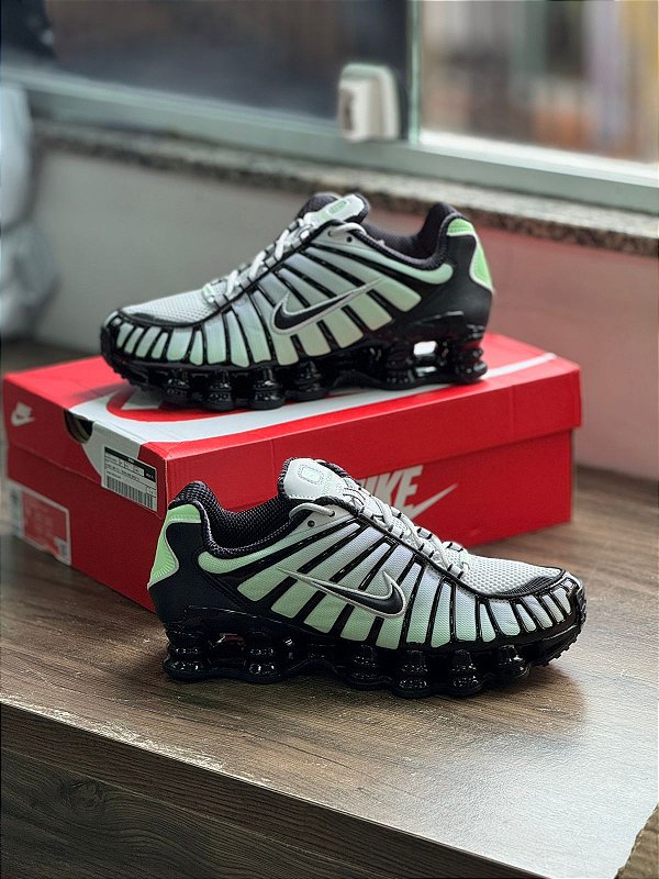 Nike Shox Tl TÃªnis De Mola Feminino Nike Shox Tl LanÇamento De