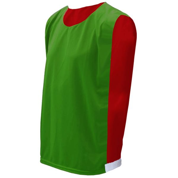 Colete de Futebol Dupla Face Verde Bandeira com Vermelho - Coletes de -  Coletes Personalizados de Futebol e Coletes para Eventos