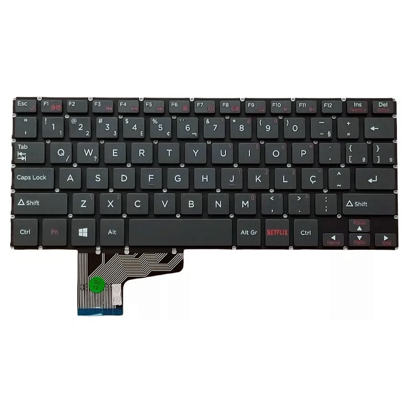 Windowsノート本体 wakatako.c Teclado Notebook Netbook Positivo Duo C464c Novo Original