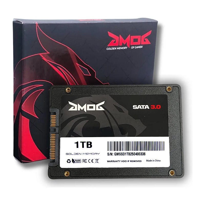 SSD Gamer 1 Tera 2.5 Sata3 Golden Memory GMOG1TS3 - Mmicros