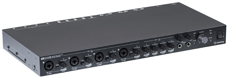 Steinberg　UR816C 現行品オーディオインターフェース　本体電源のみ STEINBERG ( スタインバーグ ) UR816C オーディオインターフェイス