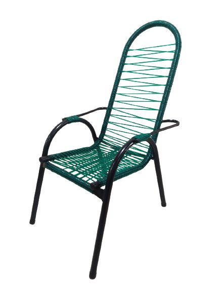 Cadeira De Area Big Extra Fio Varanda Externa Reforçada Verde - Móveis  Barato Com Entrega Rápida -Móveis Em Até 12X Sem Juros