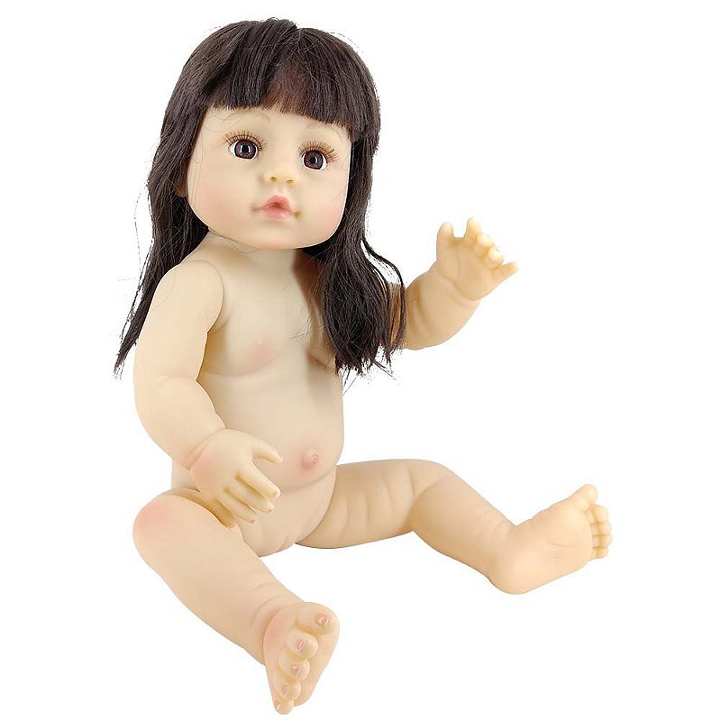 Boneca Bebe Reborn Laura Baby Ygor 100% Vinil