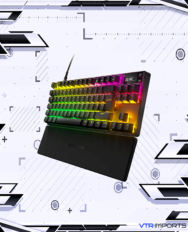 PRONTA ENTREGA) Teclado Steelseries Apex Pro TKL 2023 - VTR PRONTA ENTREGA) Teclado Steelseries Apex Pro TKL 2023 - VTR