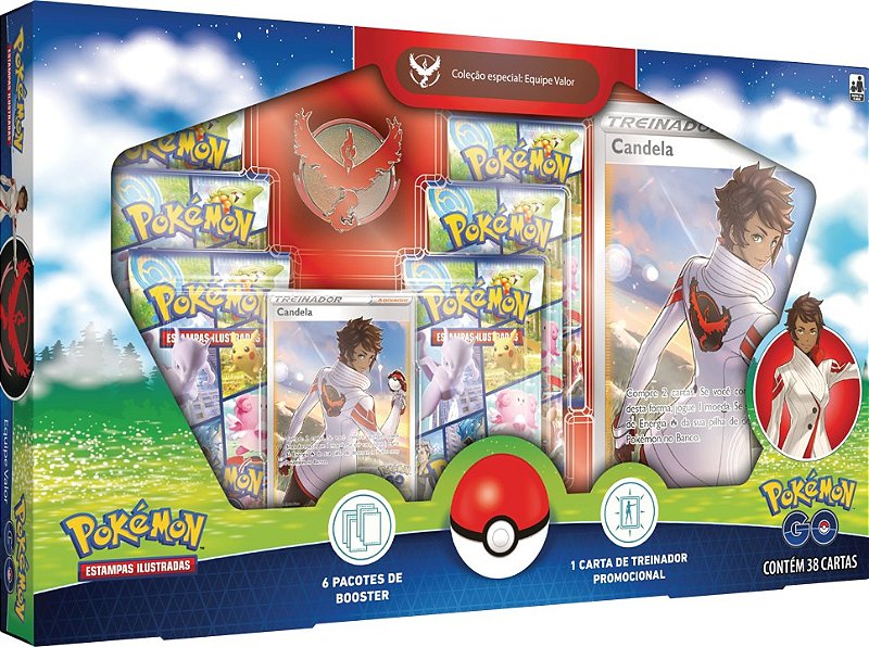 Pokémon Box Equipe Valor - Pokémon GO - TN GEEK