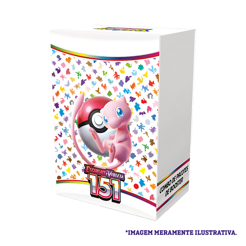 Box 18 Boosters Cards Cartas Pokémon Coleção Especial Escarlate E Violeta  151 Copag Em Português - Pokemon - #
