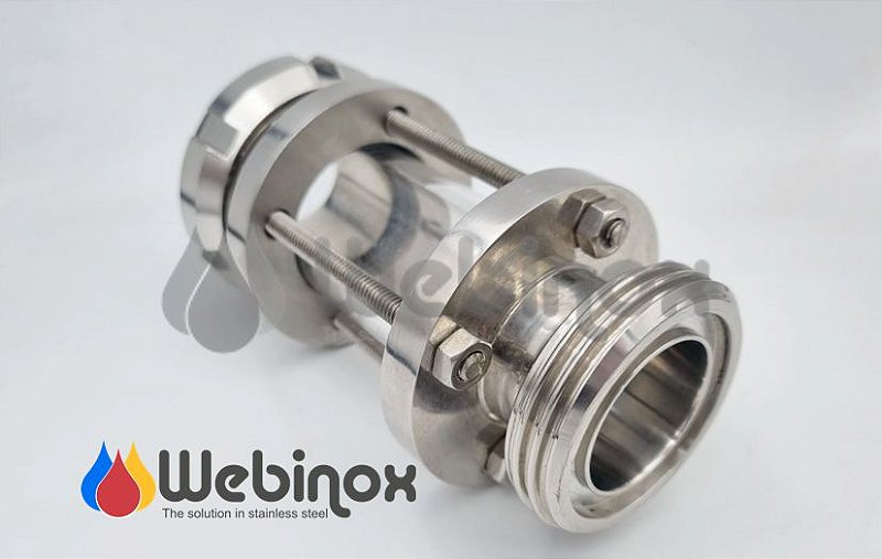 Visor de Linha Tubular M - NP SMS - Soluções em Aço Inox