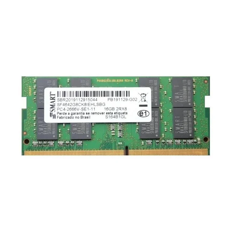DDR4 メモリー 2666V 16GB(8GB×2枚)　ノートPC Memoria Notebook 16Gb Ddr4 2666 Sodimm Smart - SBR2019100407974