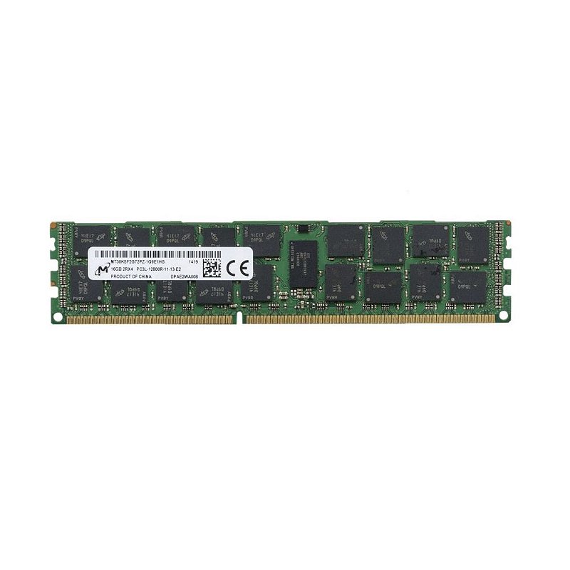 Memória Servidor 16GB DDR3L 1600 ECC RDIMM Micron MT36KSF2G72PZ