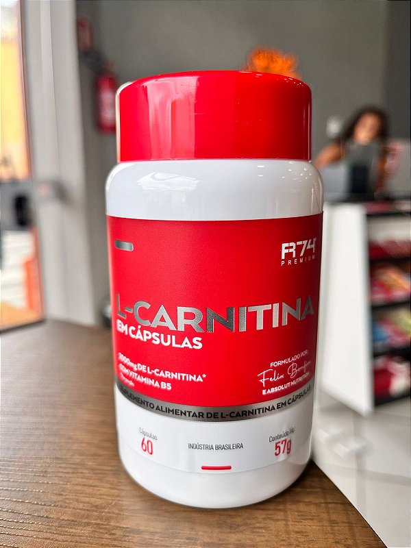 l carnitina acelera o coração Acetil L-Carnitina - 500mg
