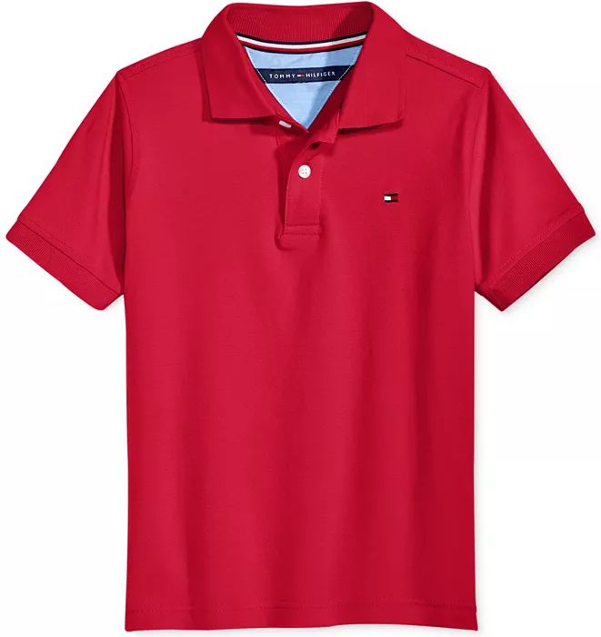 polo tommy hilfiger vermelha