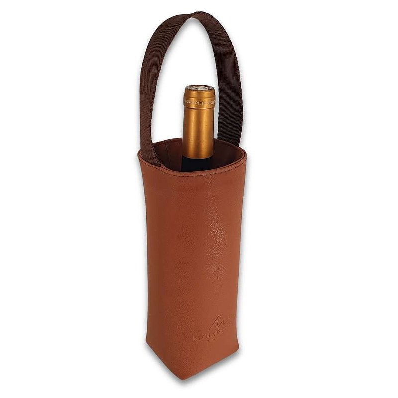 PORTA VINHO JOAQUINA TERRACOTA 1G - Momentus Winebags