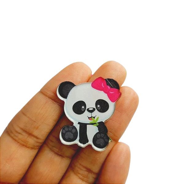 Laço De Cabelo Luluca - Panda Rosa