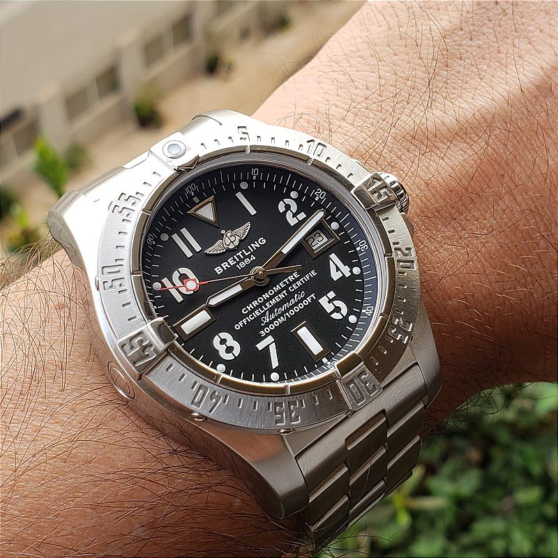 Relógio Masculino Breitling Avenger Seawolf A17330 Automatic