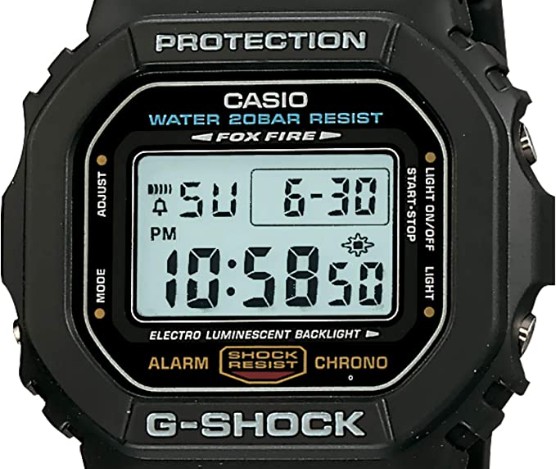 Relógio Casio G-Shock Digital DW-5600E-1VQ - Altarelojoria