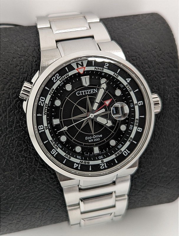 Relógio Citizen Eco-drive Endeavor Preto Bj7140-53e