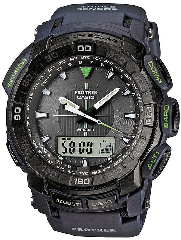 Relógio Masculino Casio Protrek Prg-550-2dr - Altarelojoria