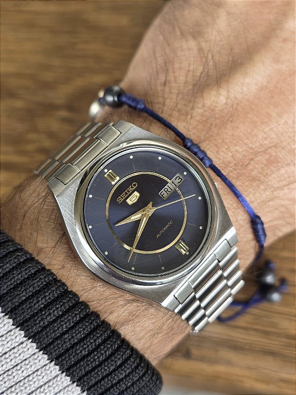 Seiko 5 Automatic Vintage 1989 Ref 7009-8760 Clássico Japonês
