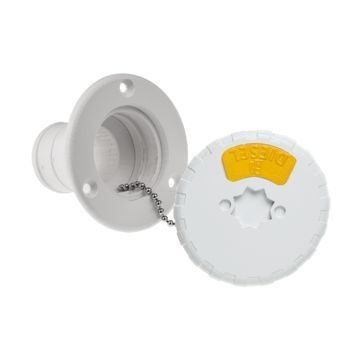 Bocal De Abastecimento Agulheiro 1-1/2 Pol Para Lancha