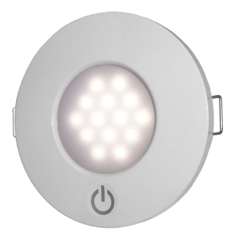 Luminária De Interior Touch 14 Leds Para Lancha Motorhome