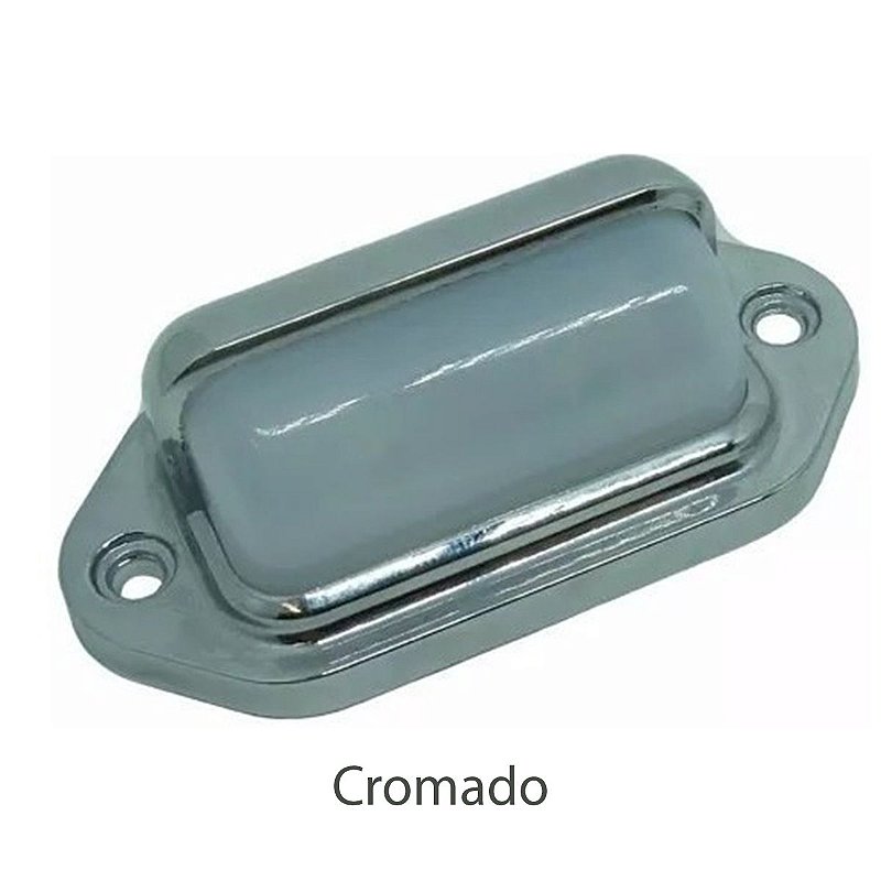 Luz De Cortesia Branca 2 Leds P/ Barco Lancha Motorhome