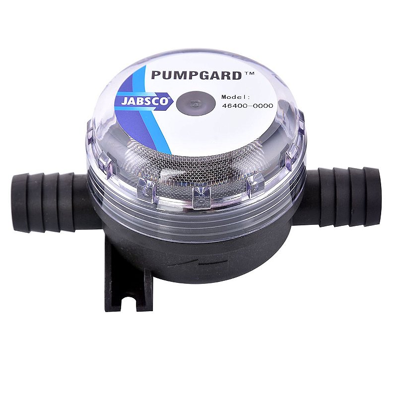 Filtro Jabsco em nylon para vaso sanitário e motores Lancha