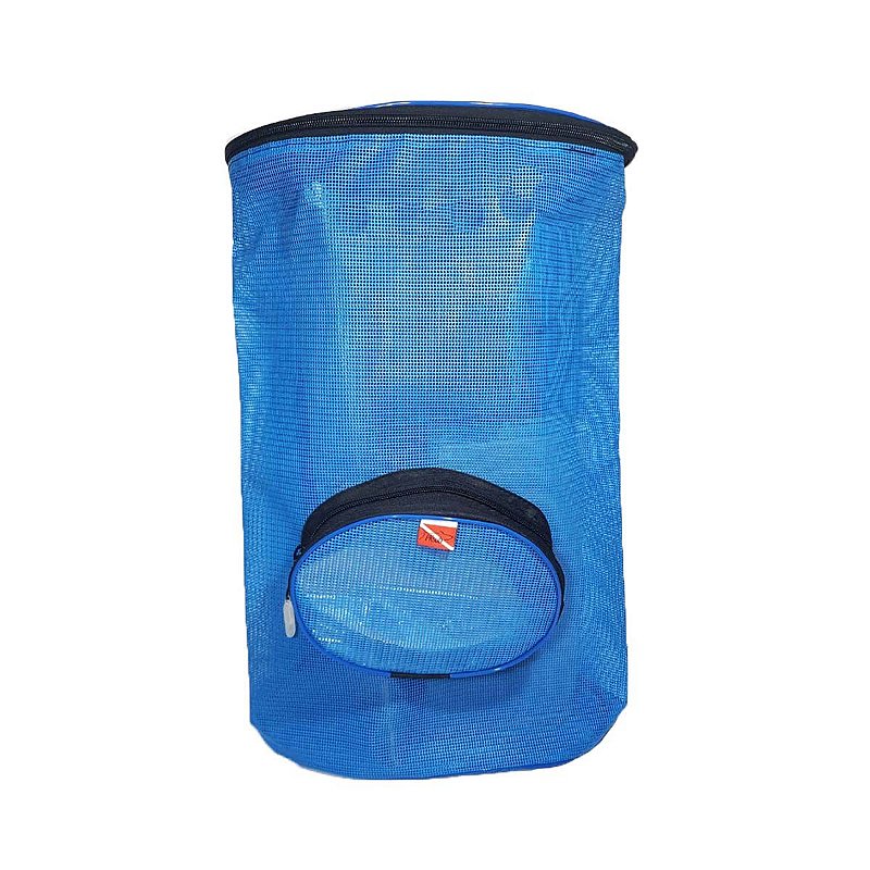 Mochila Drenante em tela Ziper para equipamentos de mergulho