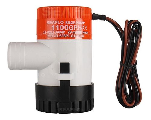 Bomba De Porão Seaflo 1100 Gph 12v Náutica Lancha Caiaque